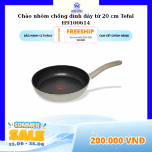 Chảo nhôm chống dính đáy từ 28 cm Tefal H9100614