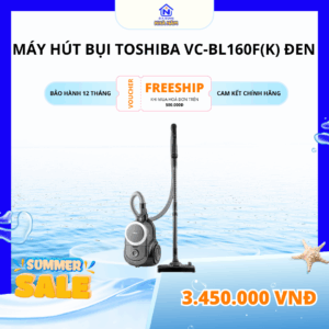 Máy hút bụi Toshiba VC-BL160F(K) Đen